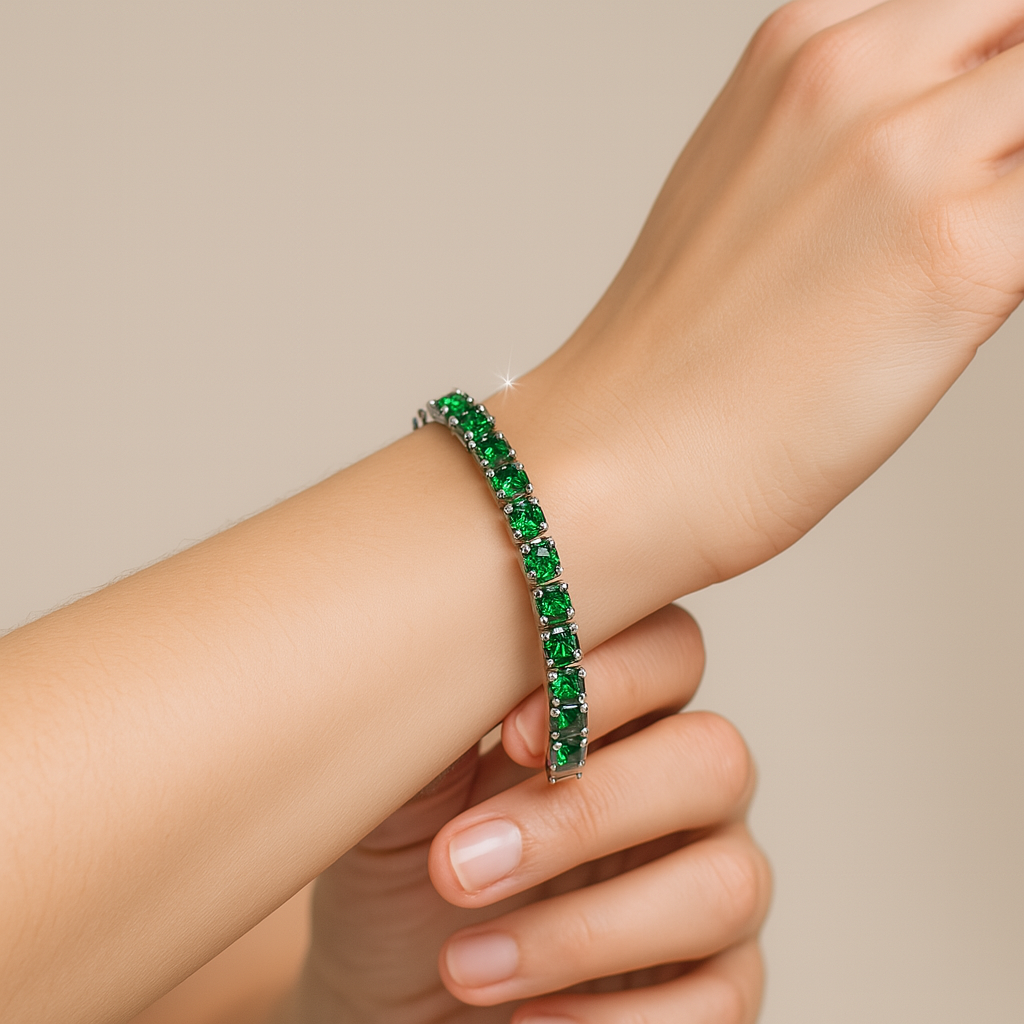 Elegant Kæde Tennisarmbånd – Glitr med Moderne Elegance Jewelry Bracelet Standard Tech Butik