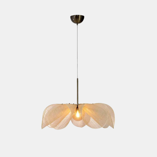 Vintage Stoffpendelampe – Tidløs Charme til Dit Hjem Lamp Tech Butik 50 cm