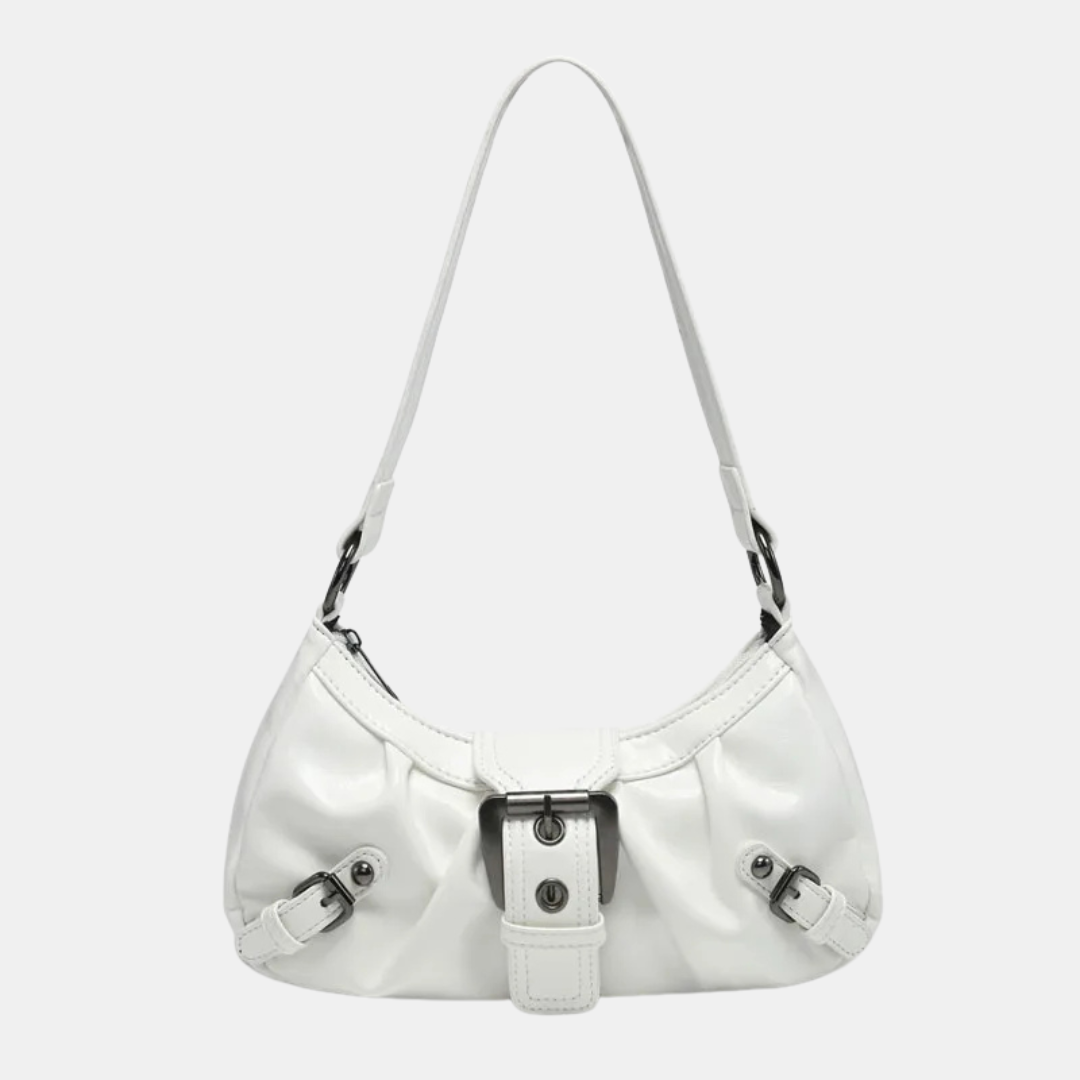 Retro Dame-Skuldertaske – Chic og Alsidig Crossbody Bag Tech Butik Hvid