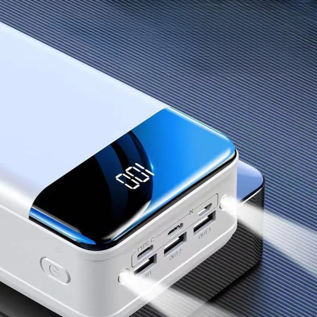 Ultra-Høj Kapacitets Powerbank | Superhurtig Opladning Overalt og Når Som Helst Powerbanks Tech Butik