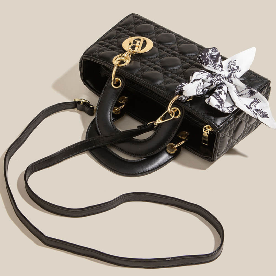 Chic-Bow Mini Håndtaske – Sofistikation med Et Feminint Touch Bags, Pouches & Wallets Tech Butik
