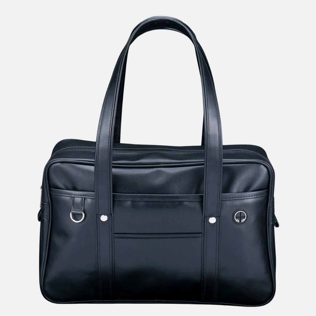 Piger Vandtæt Én-Skulder Skoletaske – Stilfuld, Praktisk og Trendy Crossbody Bag Tech Butik Sort