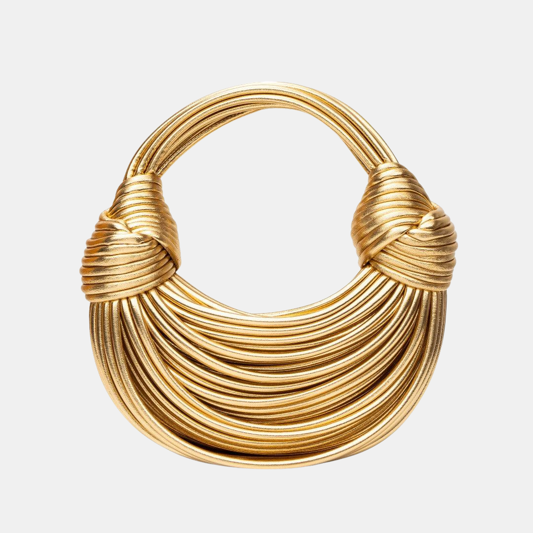 Elegant Damehåndtaske – Ubesværet Elegance, Etisk Design Handbag Tech Butik Guld