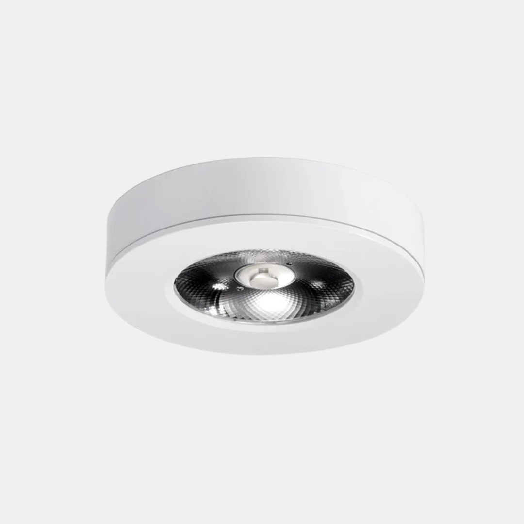 Ekstra-Tynd Rund LED Indbygningsspot – Slankt Minimalistisk Design med Blød Belysning Loftlamper Tech Butik Hvid 3W Varm