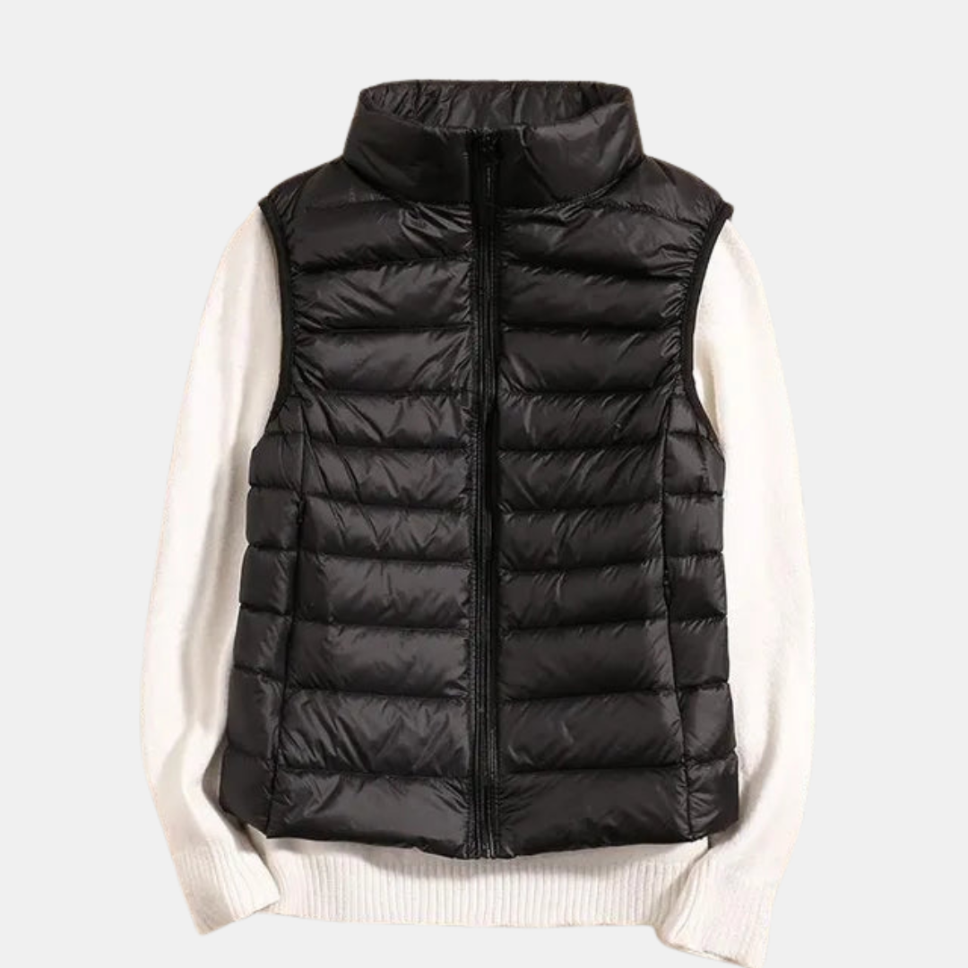 Ultra-Let Dunvest – Varm, Stilfuld og Alsidig Veste Tech Butik Sort S