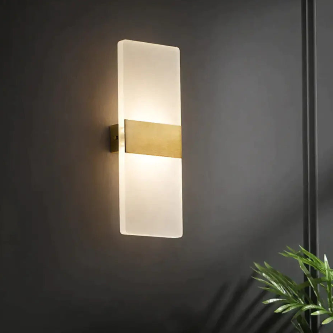 Nordisk Mode Kobber Væglampe – Elegant Belysning til Moderne Rum Væglamper Tech Butik