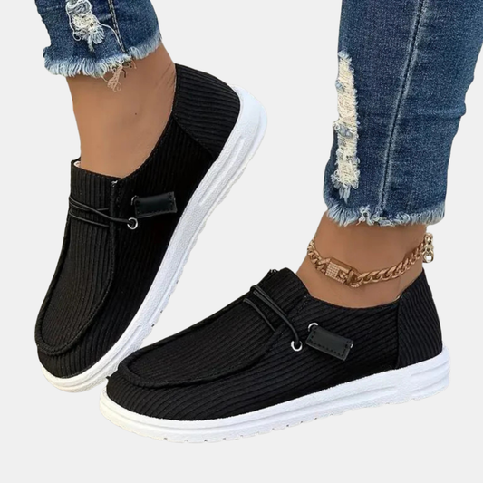 Sommer Slip-On Sko til Kvinder – Komfort, Stil & Alsidighed Women Shoes Tech Butik Sort 36