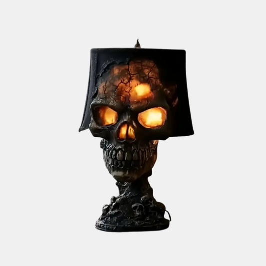 Molten Skull Lava Lampe – Gotisk & Fascinerende Dekoration Bordlamper Tech Butik