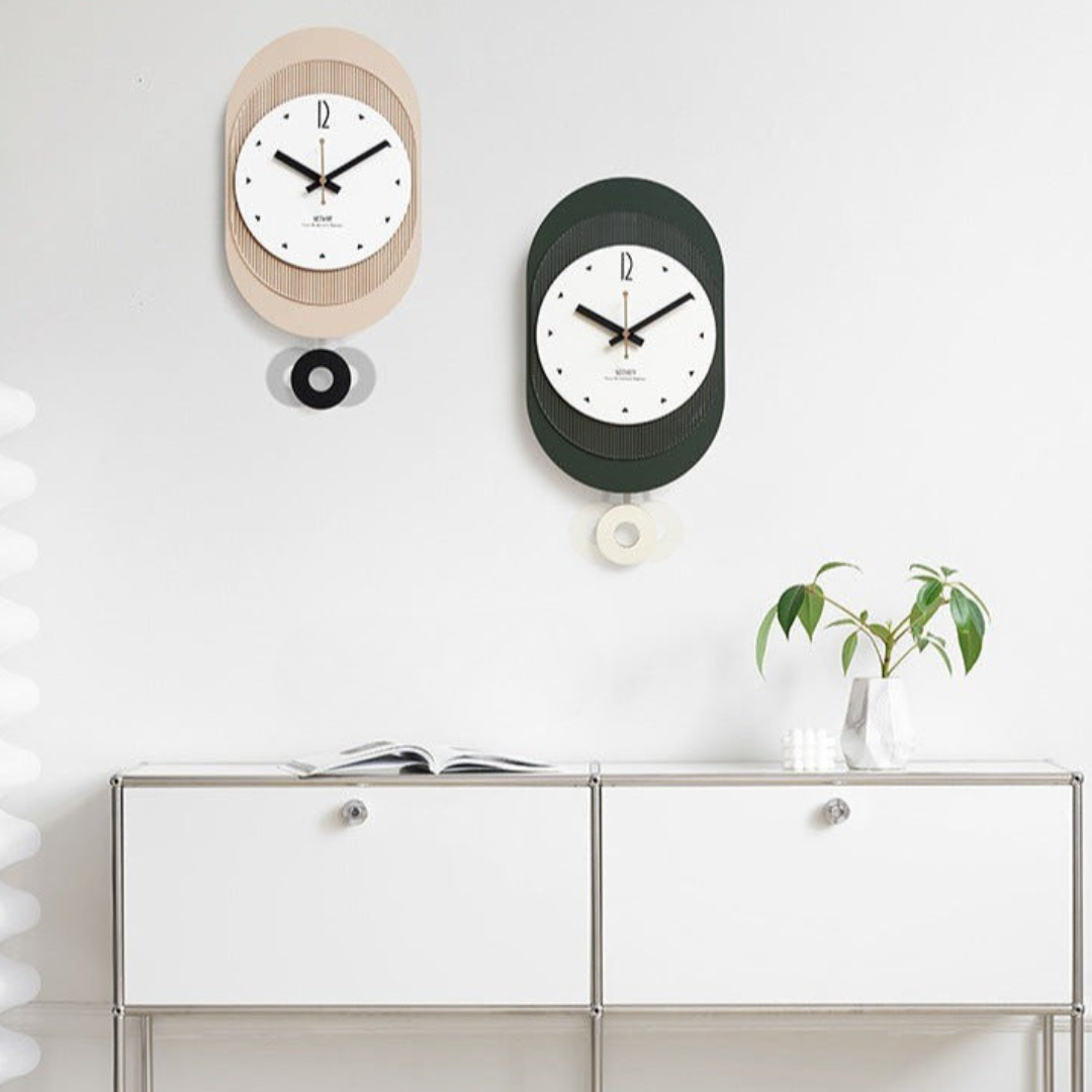 Moderne Pendul Vægur – Støjsvagt og Nutidigt Design Vægure Tech Butik