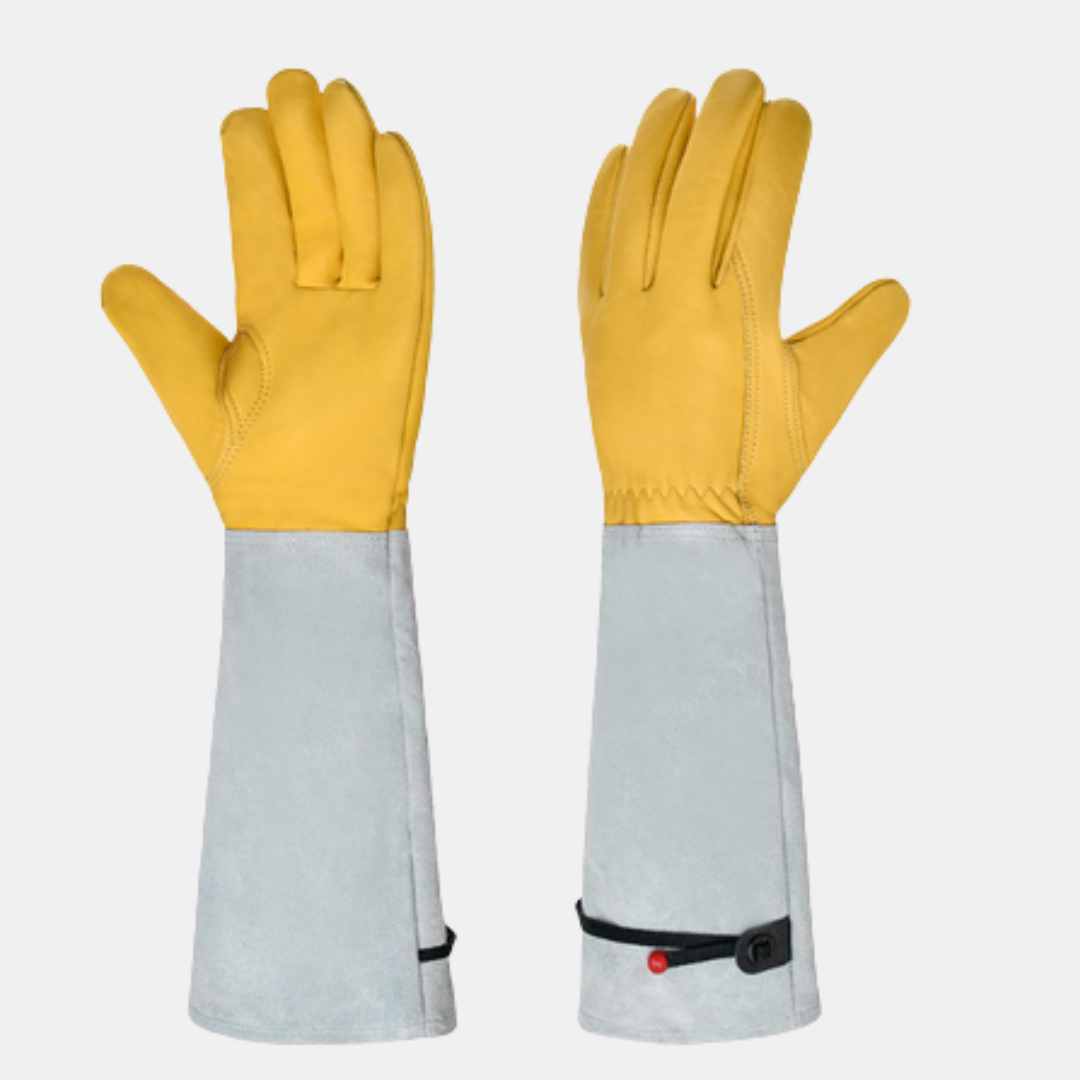 Beskyttende havehandsker – Tornesikre & åndbare Havehandsker Tech Butik S Gul