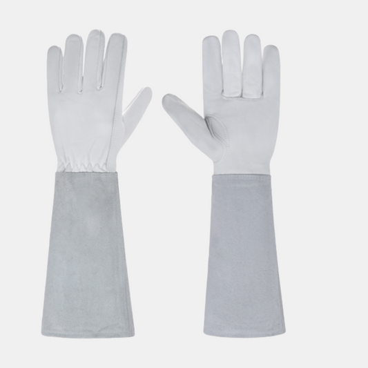 Beskyttende havehandsker – Tornesikre & åndbare Havehandsker Tech Butik S Hvid