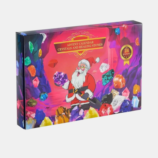 Unik Adventskalender med 24 Krystaller – Magisk Nedtælling til Jul Julekalendere Tech Butik A