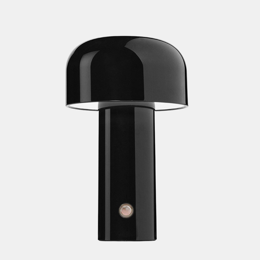 Bærbar USB-Genopladelig Bordlampe – Soveværelse & Stue Dekoration Belysning Tech Butik Sort