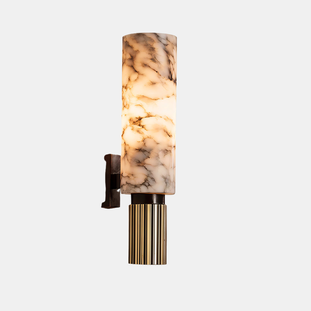 Elegant Kobber-Sten Væglampe – Stilfuld Stemningsbelysning Væglamper Tech Butik