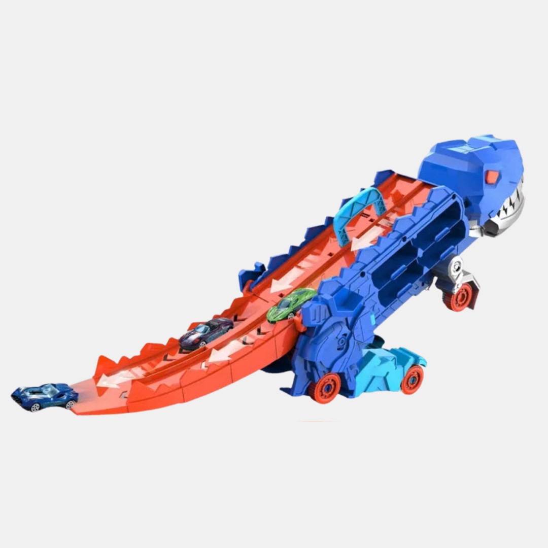 Transformerende Dino Racer Sæt – Fart møder forhistorisk sjov Legetøjsbil sæt Tech Butik
