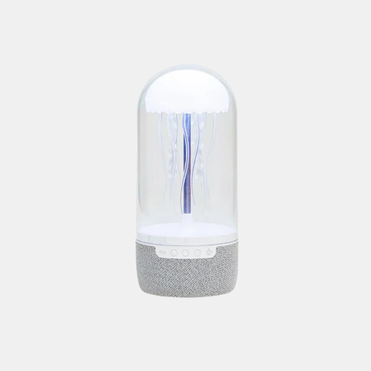 Bærbar Maneter lampe Højttaler – Hypnotiserende Lys Møder Immersiv Lyd Portable Jellyfish Lamp Speaker Tech Butik