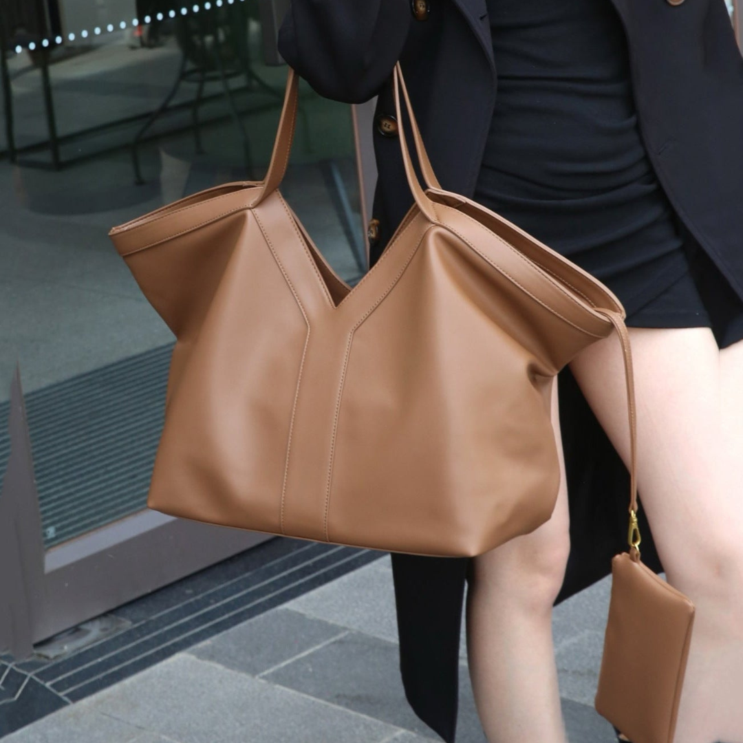 Oversized Tote Håndtaske – Rummelig Elegance til Enhver Anledning Bags, Pouches & Wallets Tech Butik