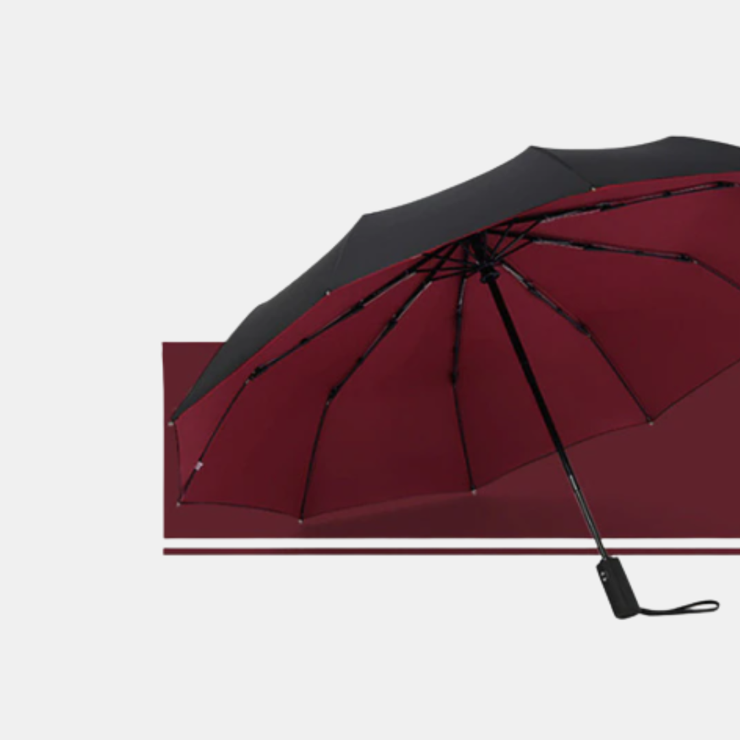 Vindstærk Stormparaply – Paraplyen, der kan modstå enhver storm Paraplyer Tech Butik Mørkerød