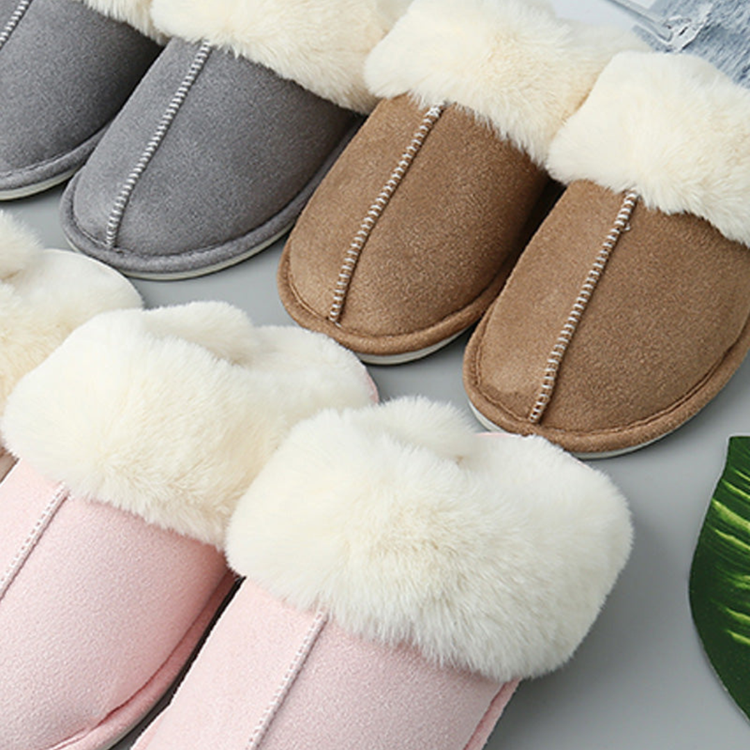 Stilfulde Star Tøfler – Beige Komfortabel Hygge Hjemme Sutsko Tech Butik