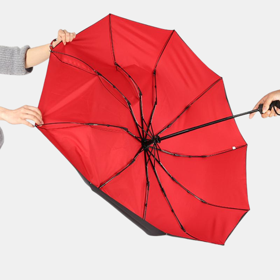 Vindstærk Stormparaply – Paraplyen, der kan modstå enhver storm Paraplyer Tech Butik