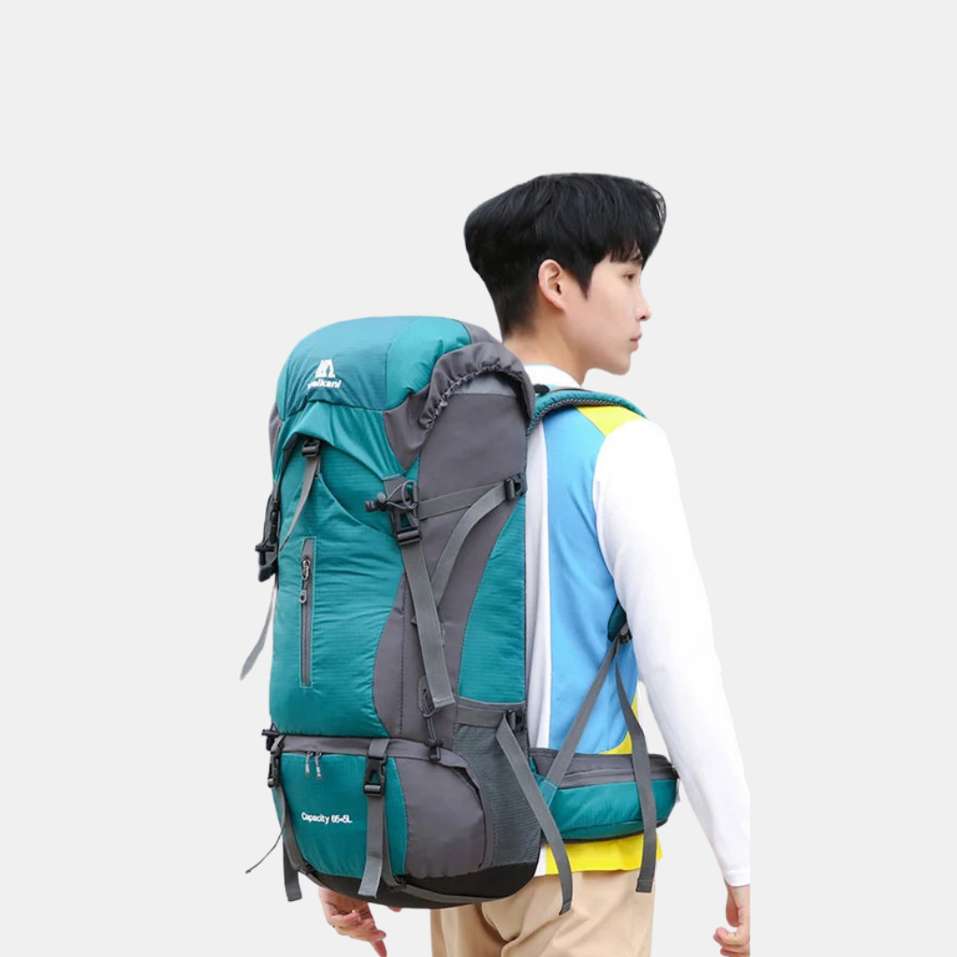 Alsidig Trekking- og Rejserygsæk – 70L Robust Eventyrpakke Rygsække Tech Butik