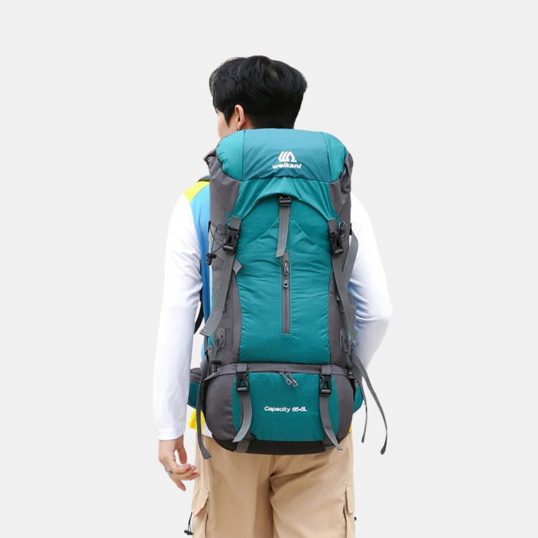 Alsidig Trekking- og Rejserygsæk – 70L Robust Eventyrpakke Rygsække Tech Butik