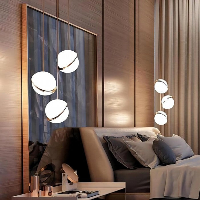 Crescent Minimalistisk LED-pendel til moderne interiør Hængelamper Tech Butik