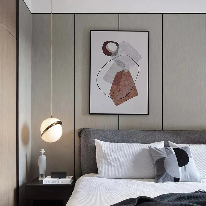 Crescent Minimalistisk LED-pendel til moderne interiør Hængelamper Tech Butik