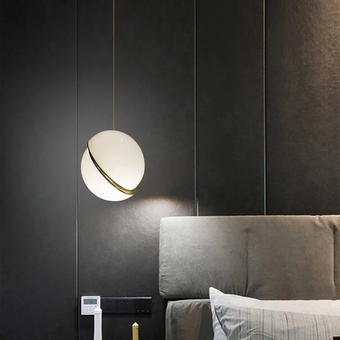 Crescent Minimalistisk LED-pendel til moderne interiør Hængelamper Tech Butik