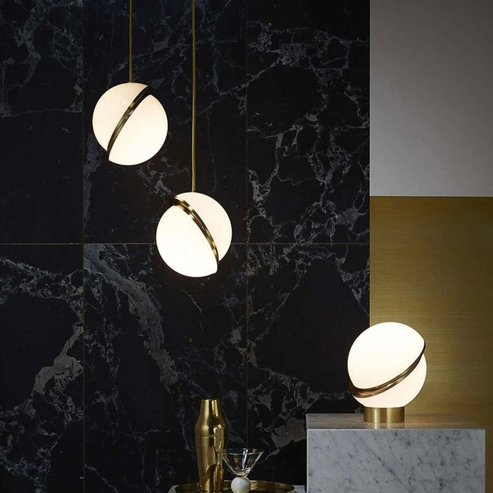 Crescent Minimalistisk LED-pendel til moderne interiør Hængelamper Tech Butik