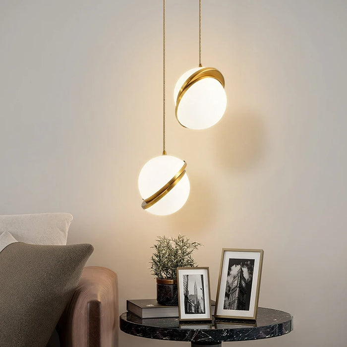 Crescent Minimalistisk LED-pendel til moderne interiør Hængelamper Tech Butik