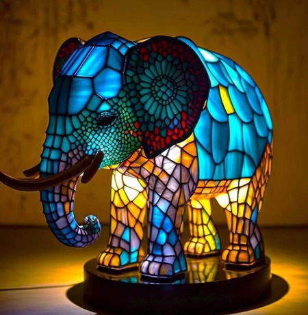 Dæmpbar Designerlampe – Kunstnerisk Elegance Møder Moderne Belysning Lamper Tech Butik Elefant