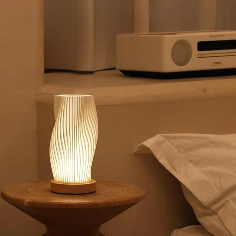Dekorativ LED Bordlampe med Varme og Stil Bordlamper Tech Butik