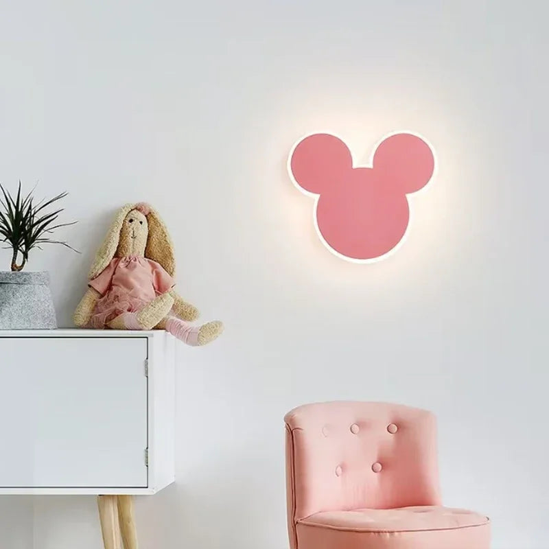 Dyreformet LED Væglampe til Børneværelse eller Legeområde Børnelamper Tech Butik