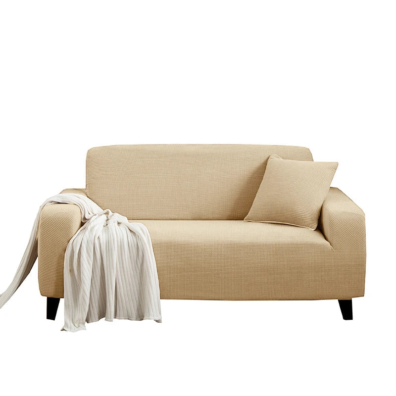Elastisk Sofaovertræk – Vandafvisende & Maskinvaskbar (1–4 Personers) Sofaovertræk Tech Butik Abrikos 1 Siddeplads (90-130 cm)