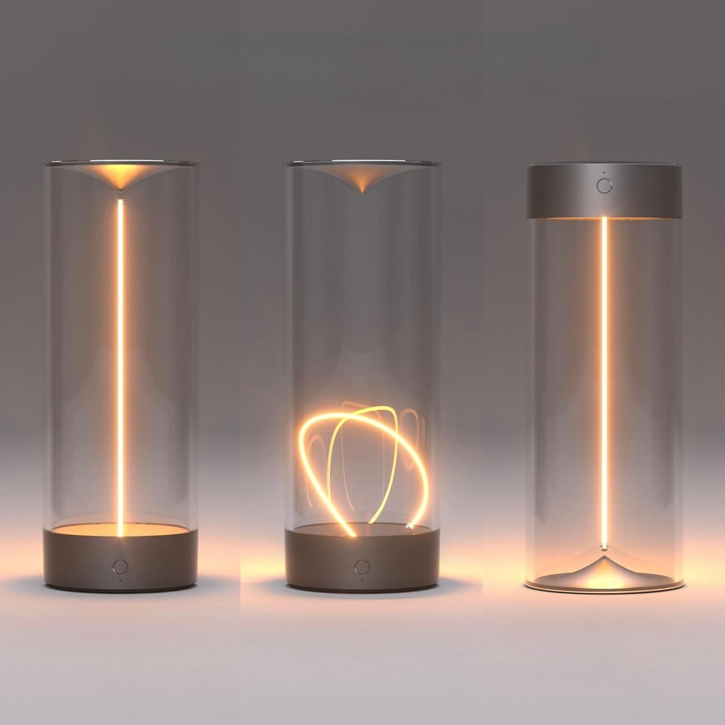 Elegant Bordlampe Med Blødt Lys Til Indendørs Brug Glowline Tech Butik