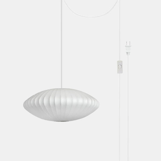 Elegant Bubble Swag Loftlampe til Moderne Rum Hængelampe Tech Butik Model A ∅ 40 cm x H 22 cm (2 kroge 457 cm ledning) Hvid