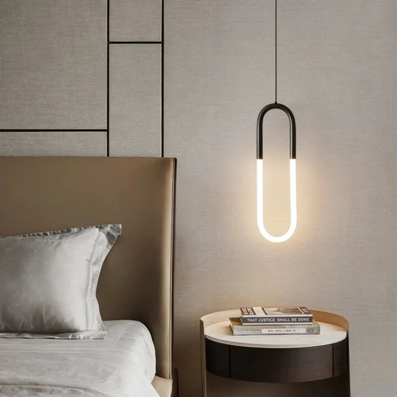 Elegant Justerbar LED Pendel til Moderne Indendørs Belysning Hængelamper Tech Butik