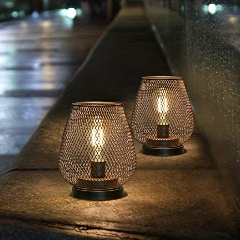 Elegant LED-Laterne til Indendørs og Udendørs Brug - Varm Hvid Belysning Bordlampe Tech Butik