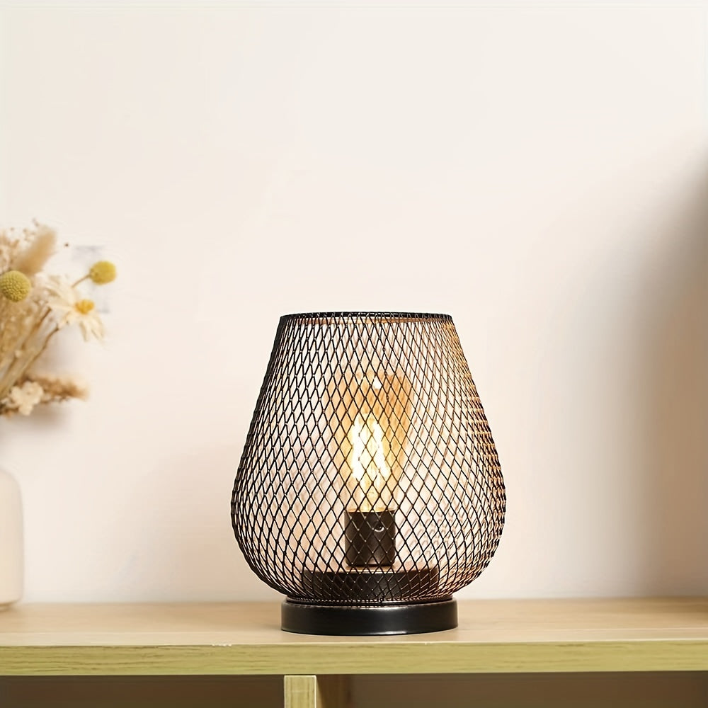 Elegant LED-Laterne til Indendørs og Udendørs Brug - Varm Hvid Belysning Bordlampe Tech Butik
