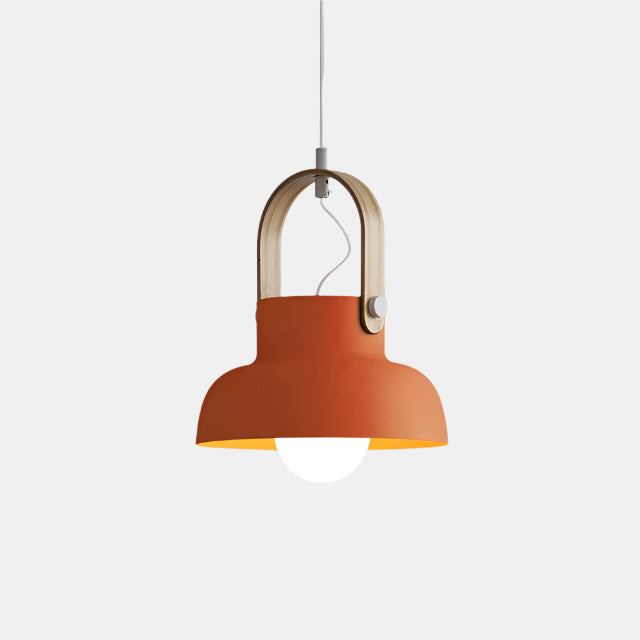 Elegant LED Pendel med Nordisk Design til Moderne Indretning Hængelamper Tech Butik L Orange