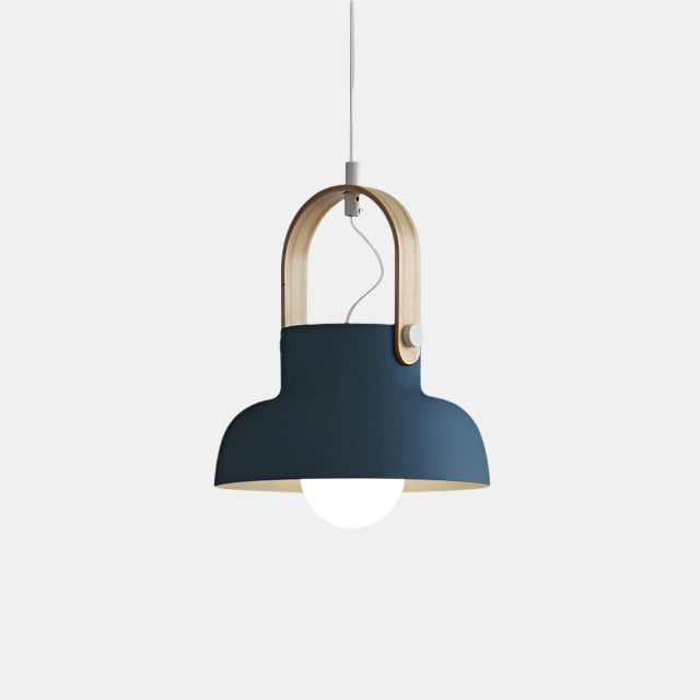 Elegant LED Pendel med Nordisk Design til Moderne Indretning Hængelamper Tech Butik L Blå