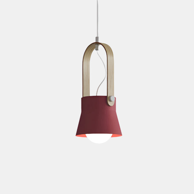 Elegant LED Pendel med Nordisk Design til Moderne Indretning Hængelamper Tech Butik S Lyserød