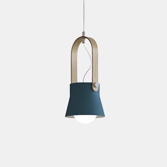 Elegant LED Pendel med Nordisk Design til Moderne Indretning Hængelamper Tech Butik S Blå