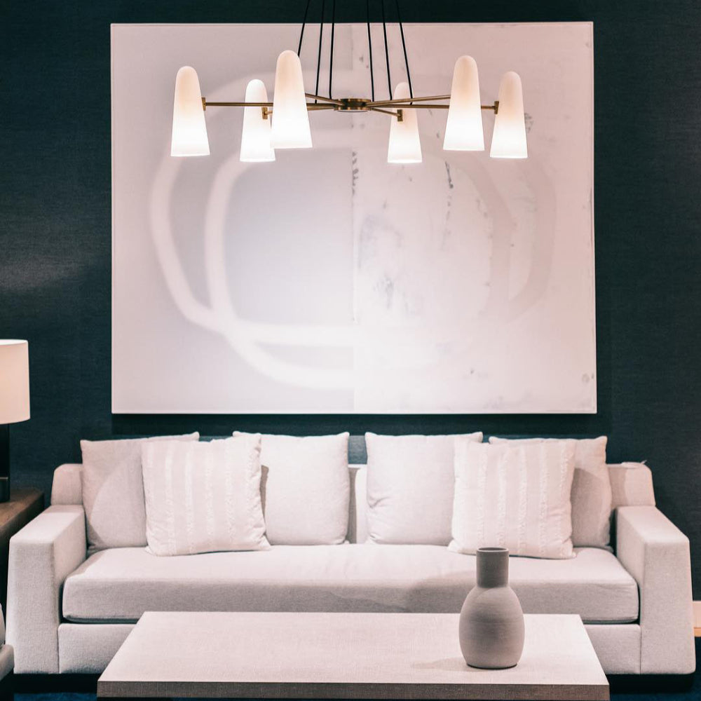 Elegant Loftlysekrone med Kugleformede Lys Hængende lamper Tech Butik