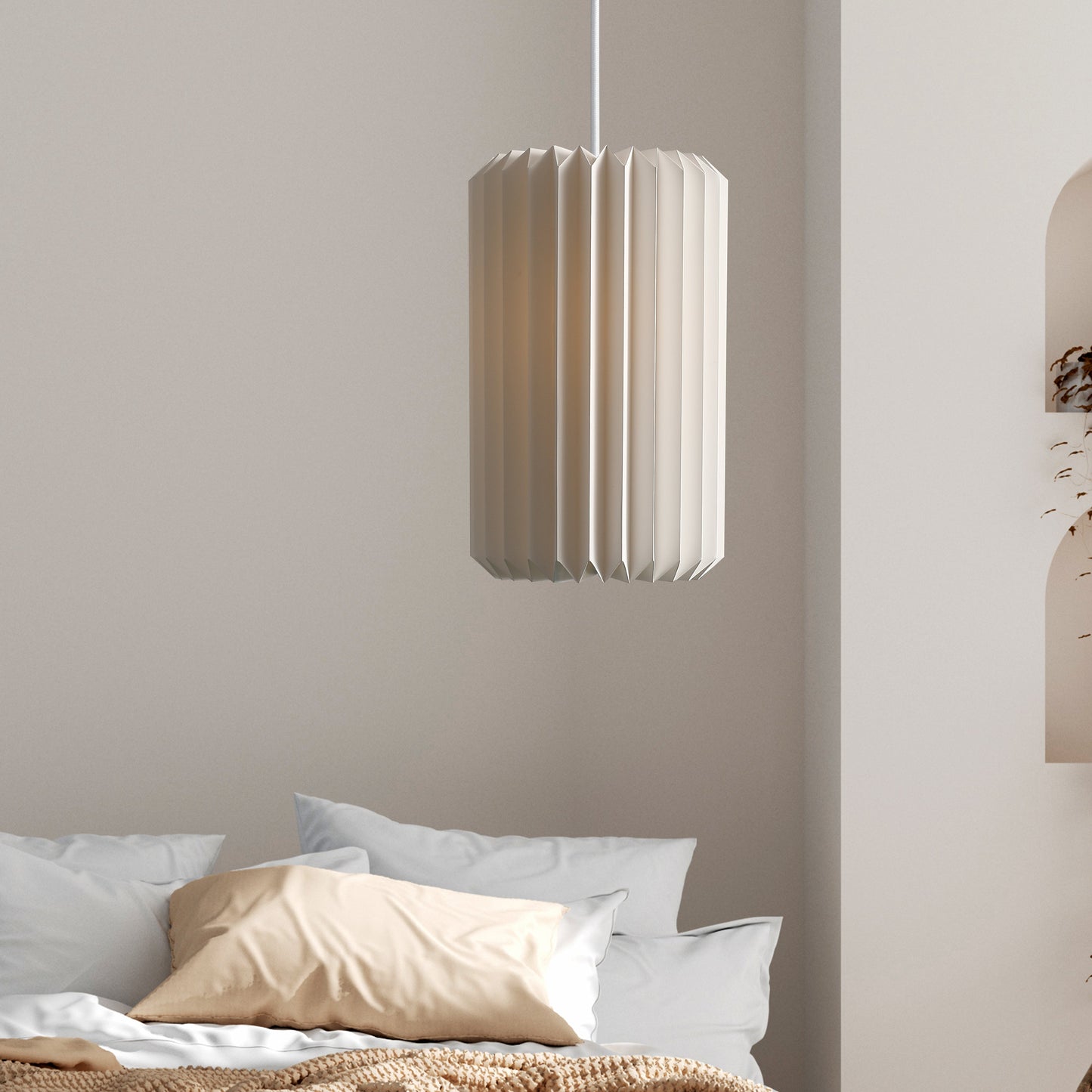 Elegant Moon Tall Pendellampe – Blød 360° Stemningsbelysning Belysning Tech Butik Default