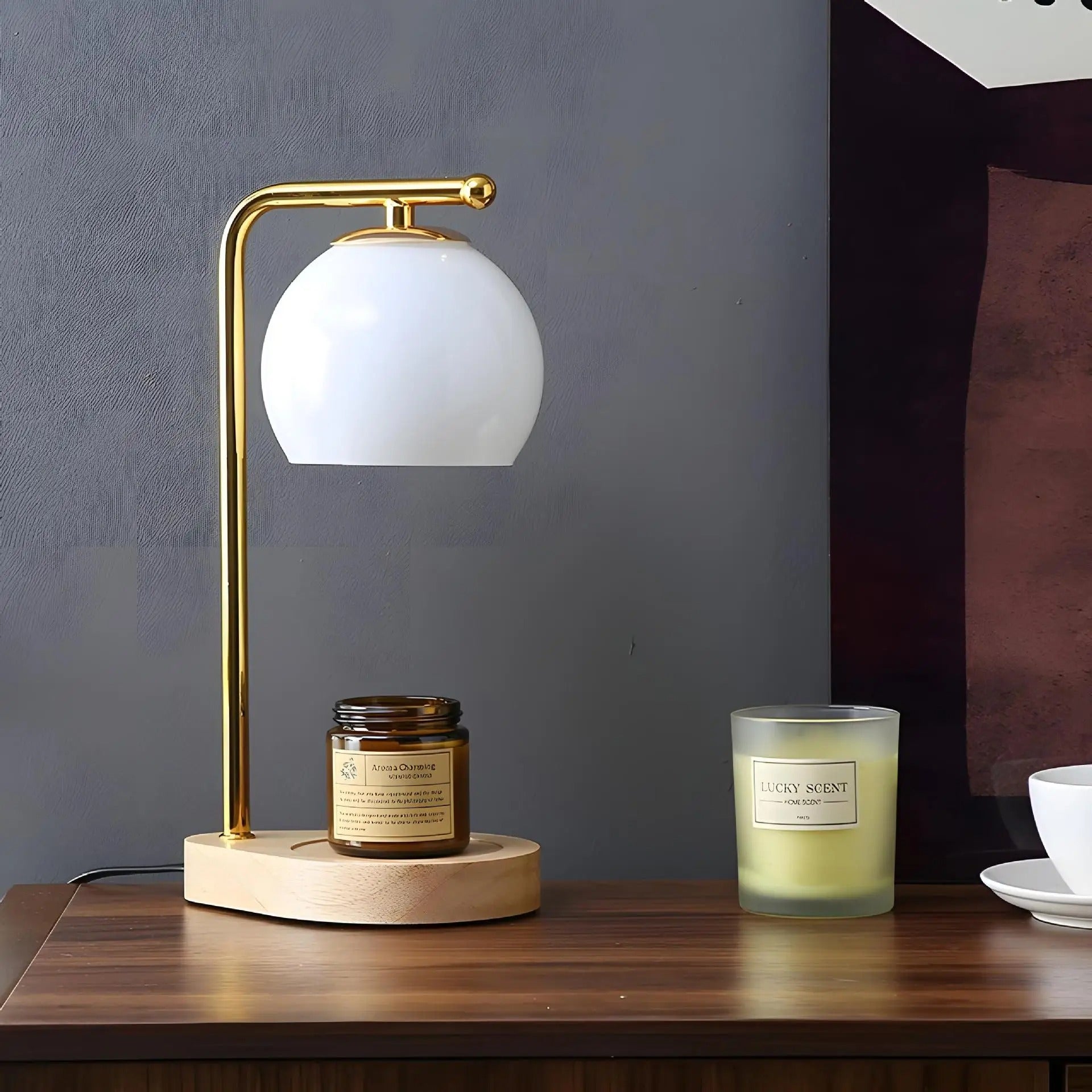 Candle Warmer Lampe – Elegant Stemningsbelysning Belysning Tech Butik