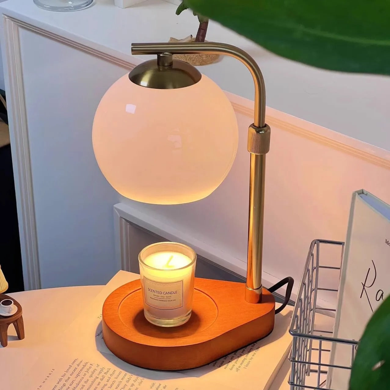 Candle Warmer Lampe – Elegant Stemningsbelysning Belysning Tech Butik