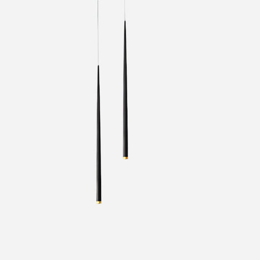 Elegant dråbeformet pendel Hængelamper Tech Butik Sort