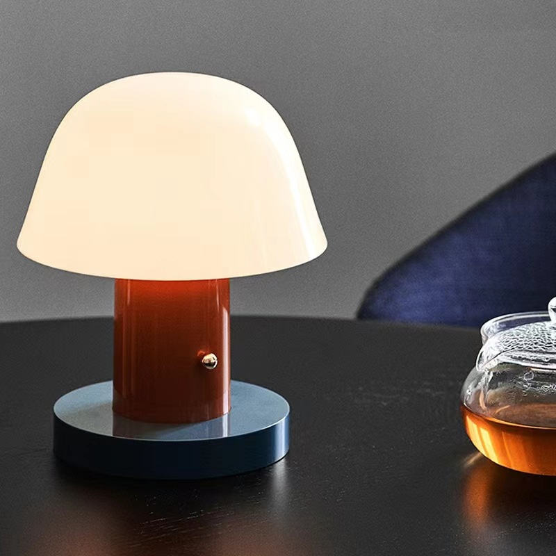 Elegant svampebordlampe til stemningsfuld belysning Bordlamper Tech Butik